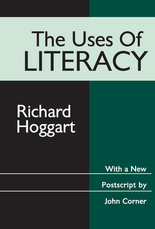 Book cover of The Uses of Literacy