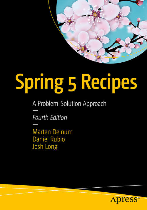 Book cover of Spring 5 Recipes: A Problem-Solution Approach