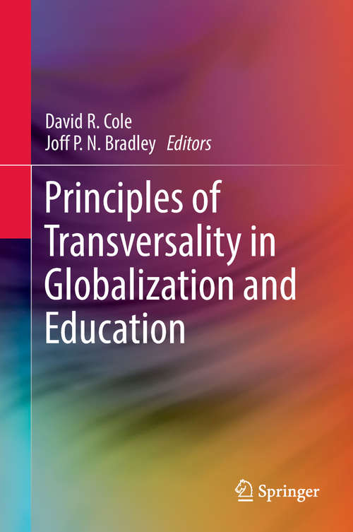 Book cover of Principles of Transversality in Globalization and Education