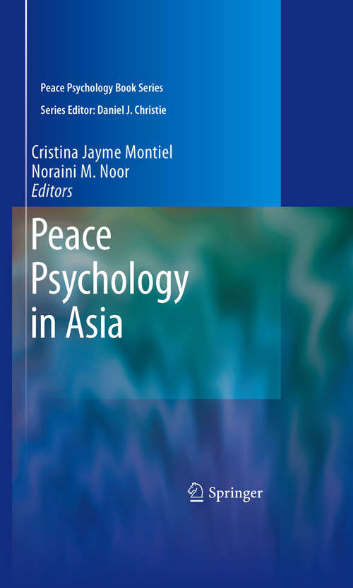 Book cover of Peace Psychology in Asia (2009) (Peace Psychology Book Series)