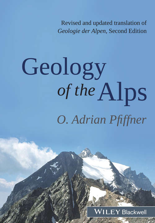 Book cover of Geology of the Alps