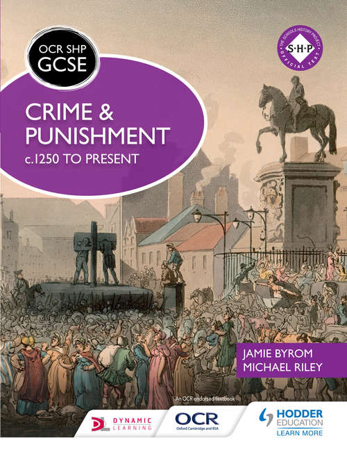Book cover of OCR GCSE History SHP: Crime And Punishment