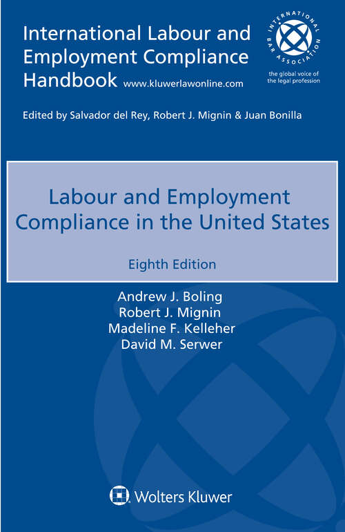 Book cover of Labour and Employment Compliance in the United States (8)