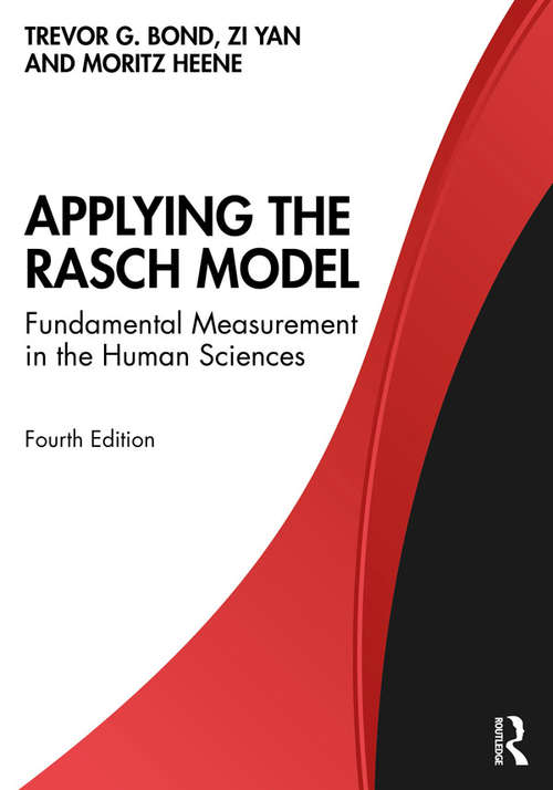 Book cover of Applying the Rasch Model: Fundamental Measurement in the Human Sciences (4)