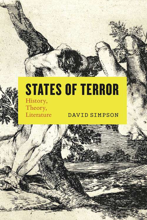 Book cover of States of Terror: History, Theory, Literature