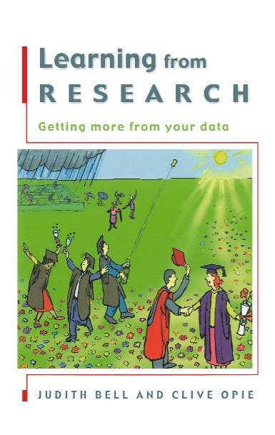 Book cover of Learning from Research (UK Higher Education OUP  Humanities & Social Sciences Study Skills)