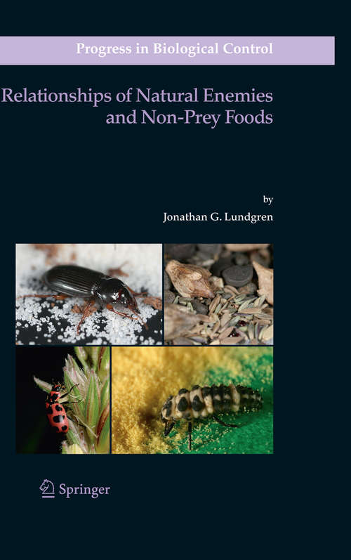 Book cover of Relationships of Natural Enemies and Non-prey Foods (2009) (Progress in Biological Control #7)