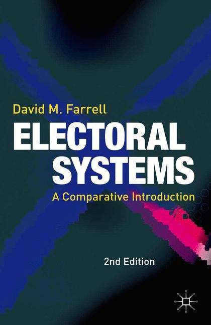Book cover of Electoral Systems: A Comparative Introduction