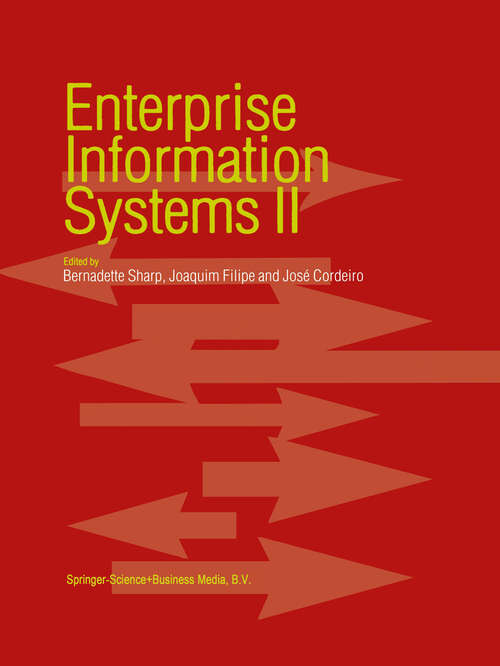 Book cover of Enterprise Information Systems II (2001)