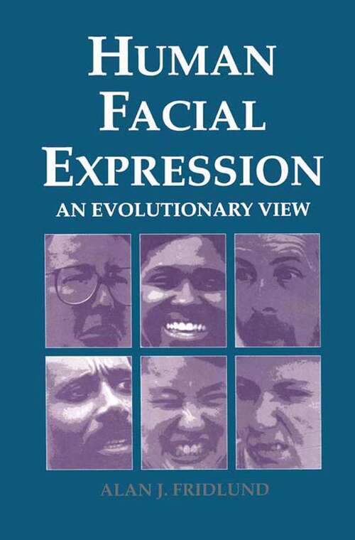 Book cover of Human Facial Expression: An Evolutionary View