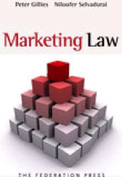 Book cover of Marketing Law (PDF)