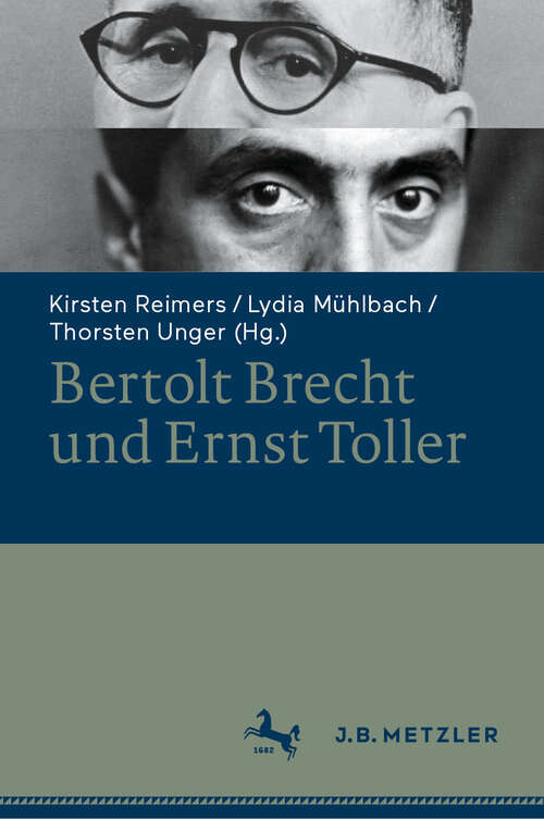 Book cover of Bertolt Brecht und Ernst Toller (2024)