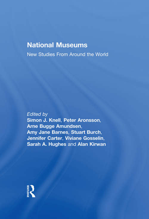 Book cover of National Museums: New Studies from Around the World