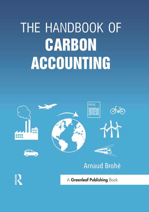 Book cover of The Handbook of Carbon Accounting