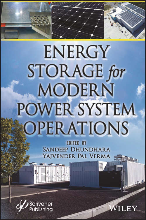 Book cover of Energy Storage for Modern Power System Operations