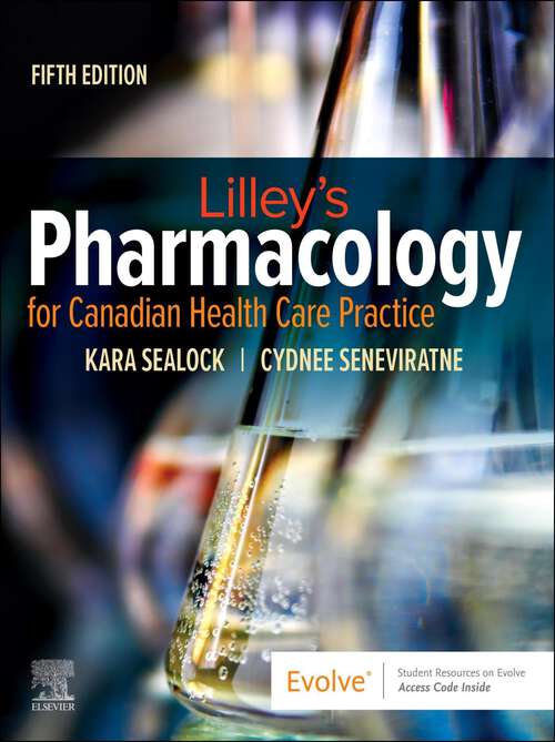 Book cover of Lilley's Pharmacology for Canadian Health Care Practice - E-Book