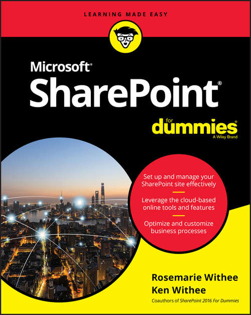 Book cover of SharePoint For Dummies