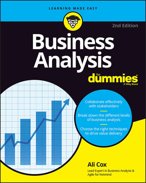 Book cover of Business Analysis For Dummies (2)