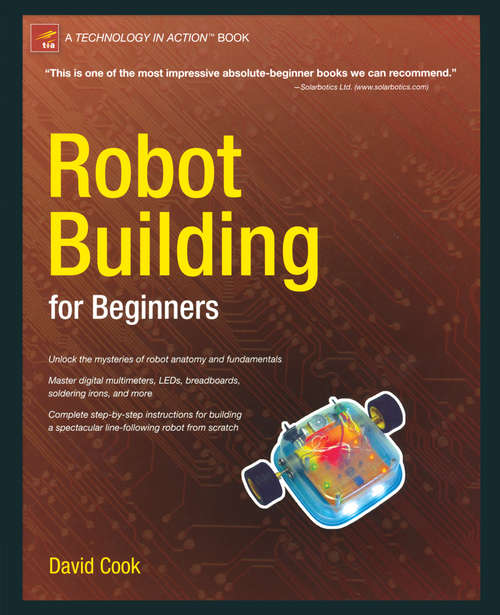 Book cover of Robot Building for Beginners (1st ed.)