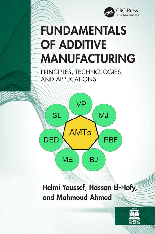 Book cover of Fundamentals of Additive Manufacturing: Principles, Technologies, and Applications