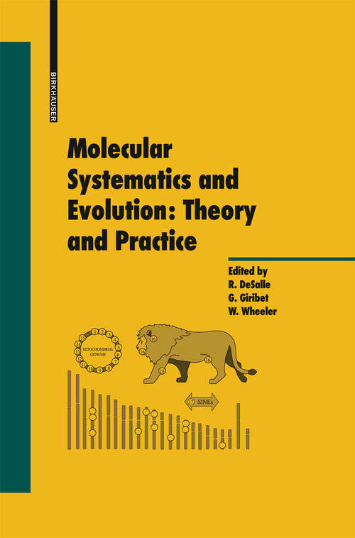 Book cover of Molecular Systematics and Evolution: Theory and Practice (2002) (Experientia Supplementum #92)