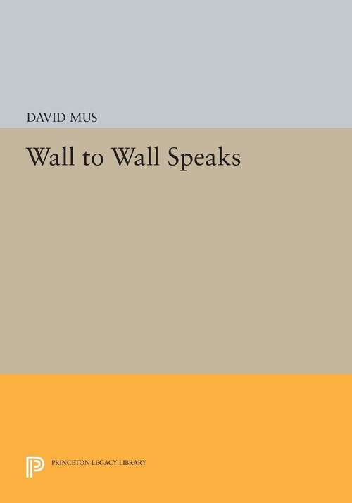 Book cover of Wall to Wall Speaks