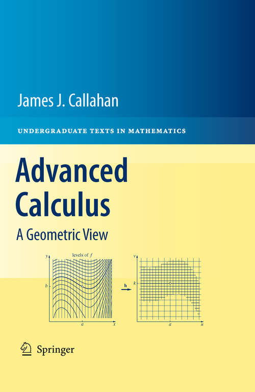 Book cover of Advanced Calculus: A Geometric View (2010) (Undergraduate Texts in Mathematics)