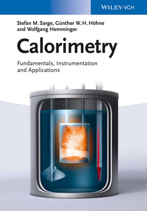 Book cover of Calorimetry: Fundamentals, Instrumentation and Applications (2)