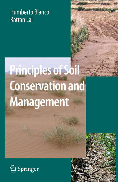 Book cover of Principles of Soil Conservation and Management (2008)