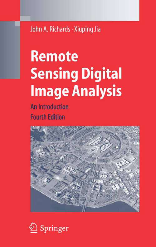 Book cover of Remote Sensing Digital Image Analysis: An Introduction (4th ed. 2006)