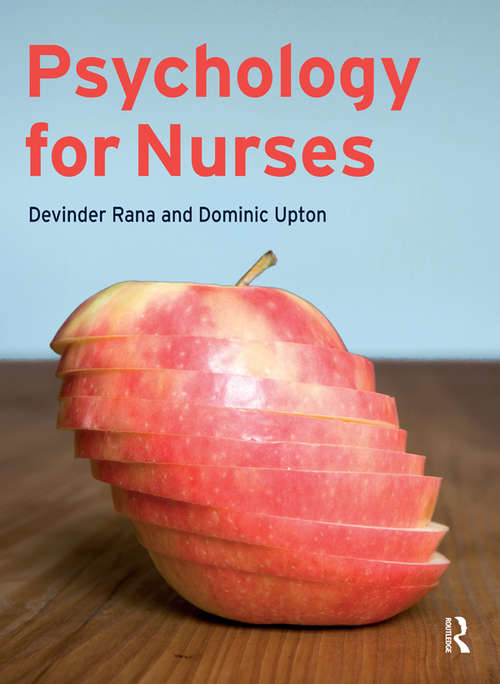 Book cover of Psychology for Nurses