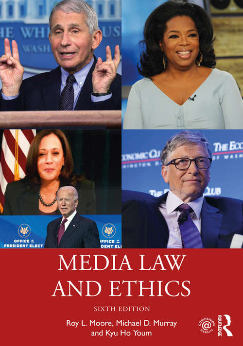 Book cover of Media Law and Ethics (6)