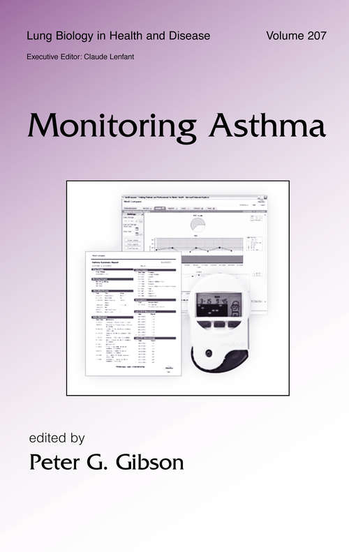 Book cover of Monitoring Asthma