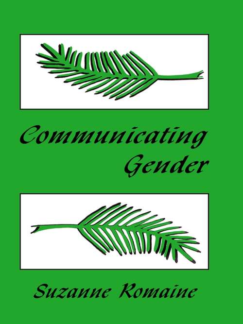 Book cover of Communicating Gender