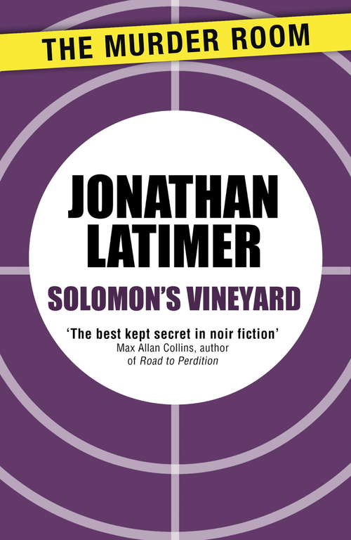 Book cover of Solomon's Vineyard (Ipl Library Of Crime Classics Ser.)