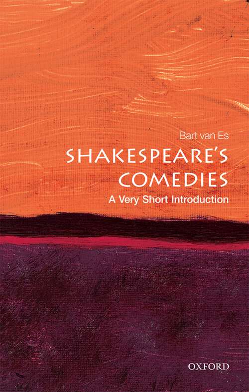 Book cover of Shakespeare's Comedies: A Very Short Introduction (Very Short Introductions)
