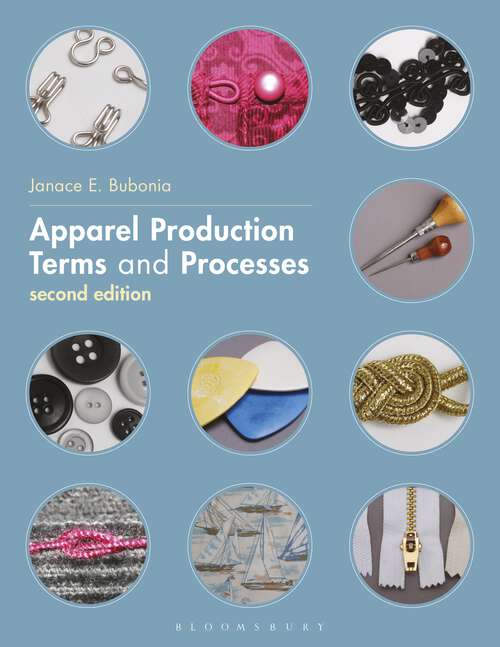 Book cover of Apparel Production Terms and Processes: - with STUDIO