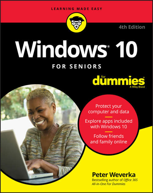 Book cover of Windows 10 For Seniors For Dummies (4)