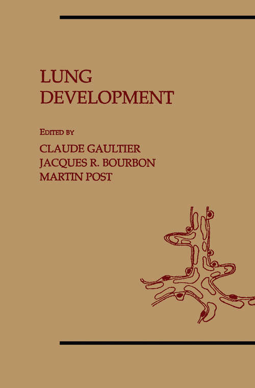 Book cover of Lung Development (1999) (Clinical Physiology)
