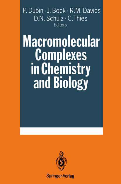 Book cover of Macromolecular Complexes in Chemistry and Biology (1994)