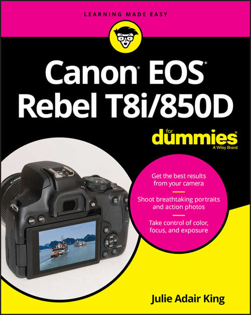 Book cover of Canon EOS Rebel T8i/850D For Dummies