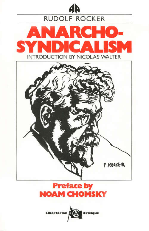 Book cover of Anarcho-Syndicalism (Pluto Classics)