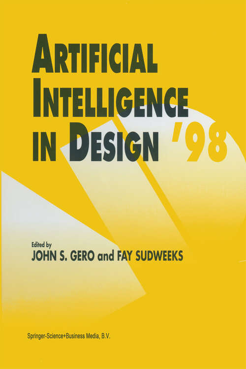 Book cover of Artificial Intelligence in Design ’98 (1998)