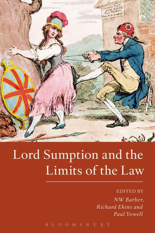 Book cover of Lord Sumption and the Limits of the Law