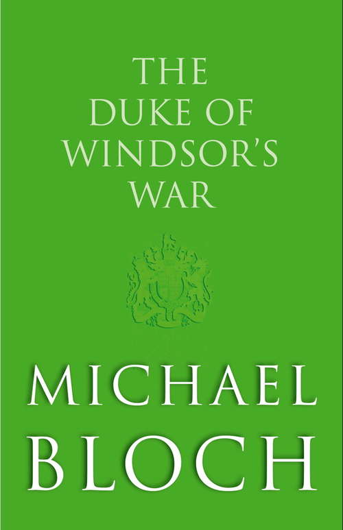 Book cover of The Duke of Windsor's War