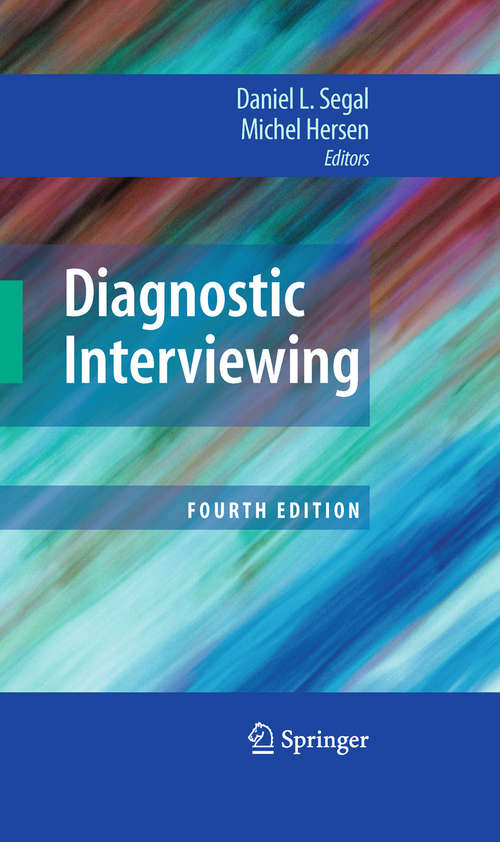 Book cover of Diagnostic Interviewing (4th ed. 2010)