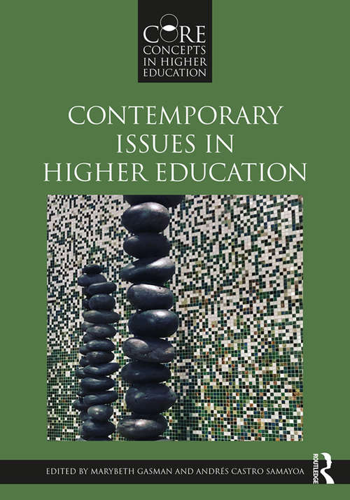 Book cover of Contemporary Issues in Higher Education (Core Concepts in Higher Education)
