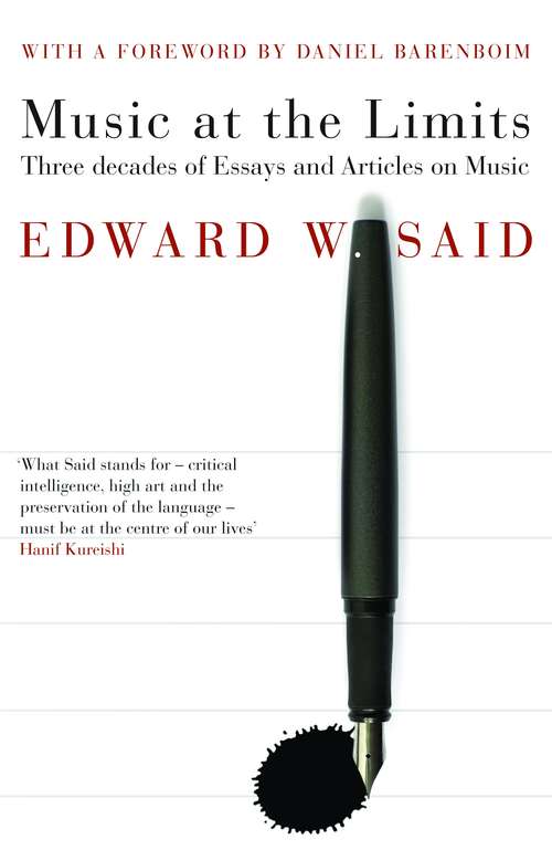 Book cover of Music at the Limits: Three Decades Of Essays And Articles On Music