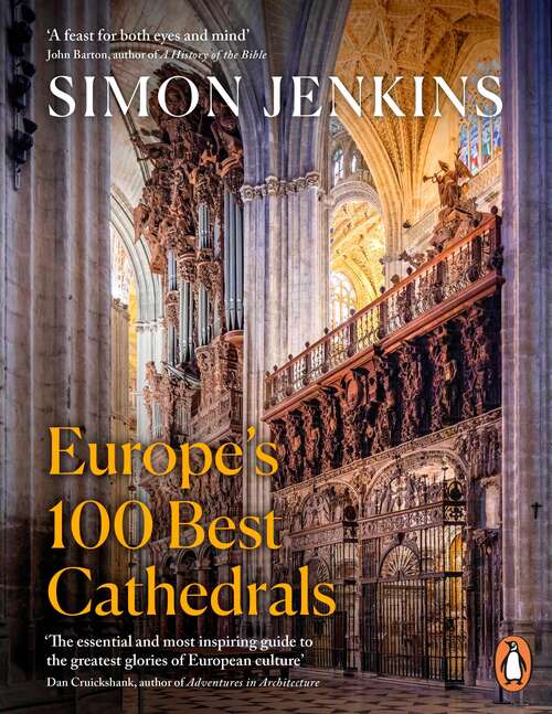 Book cover of Europe’s 100 Best Cathedrals