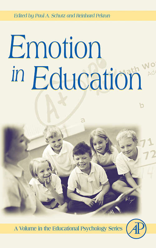 Book cover of Emotion in Education (ISSN: Volume .)